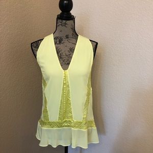 Just Cavalli Yellow Blouse